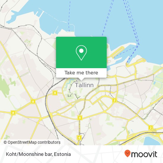 Koht/Moonshine bar map