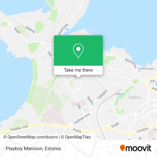Playboy Mansion map