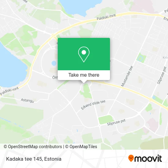 Kadaka tee 145 map
