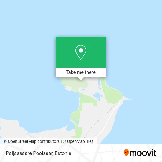 Карта Paljassaare Poolsaar