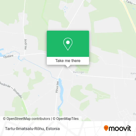 Карта Tartu-Ilmatsalu-Rõhu