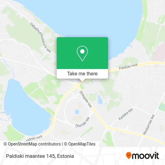 Paldiski maantee 145 map