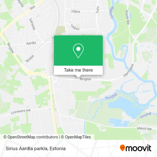 Карта Sirius Aardla parkla