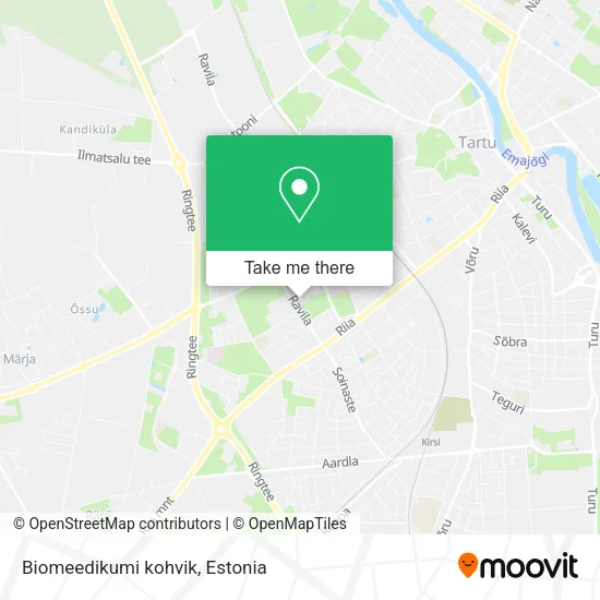 Biomeedikumi kohvik map