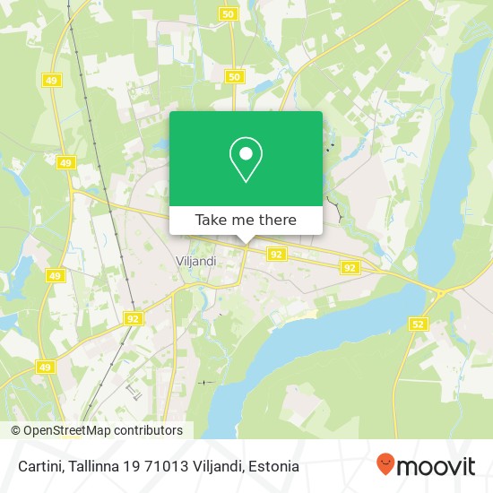 Cartini, Tallinna 19 71013 Viljandi map