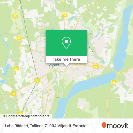 Lahe Riideäri, Tallinna 71004 Viljandi map