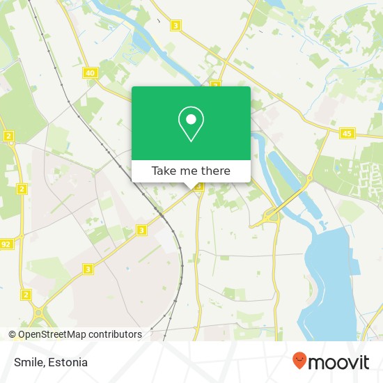 Smile, Riia 15 51003 Tartu map