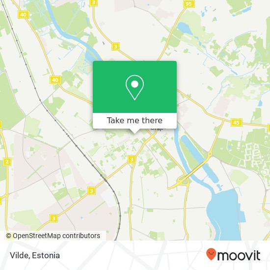 Карта Vilde, Vallikraavi 4 51003 Tartu