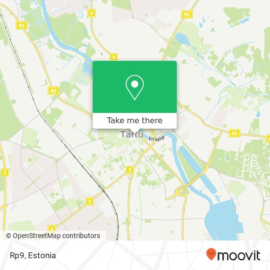 Карта Rp9, Raekoja plats 9 51004 Tartu