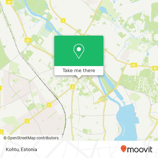 Карта Kohtu, 3 51003 Tartu
