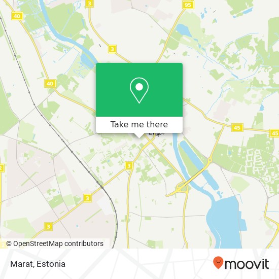 Карта Marat, Küüni 51003 Tartu