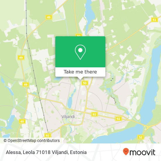 Alessa, Leola 71018 Viljandi map
