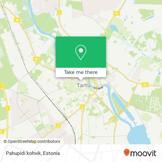 Pahupidi kohvik, Gildi 3 51007 Tartu map