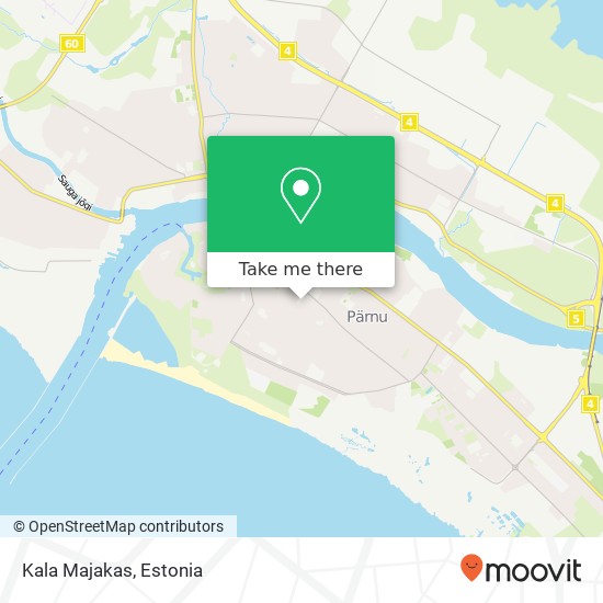 Kala Majakas, Hõbe 80017 Pärnu map