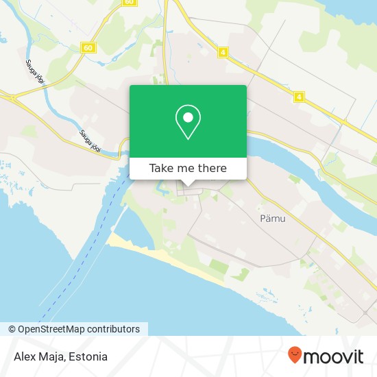 Alex Maja, Kuninga 20 80011 Pärnu map