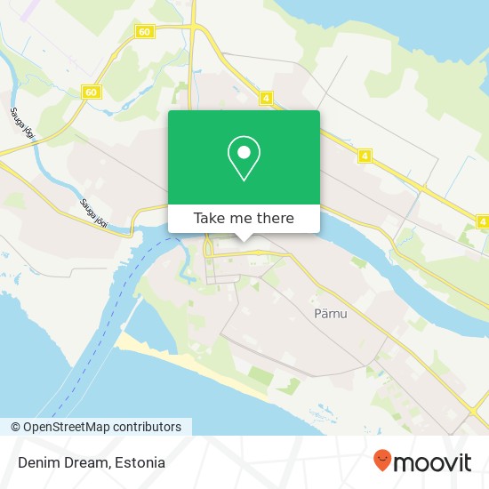 Карта Denim Dream, Hommiku 2 80015 Pärnu