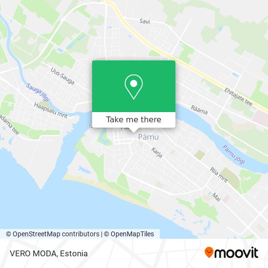 How to get to VERO in Pärnu by Bus?