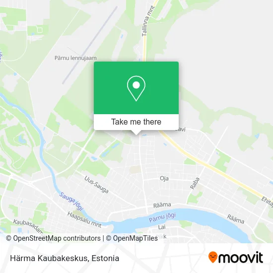 Карта Härma Kaubakeskus