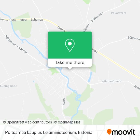 Põltsamaa kauplus Leiuministeerium map