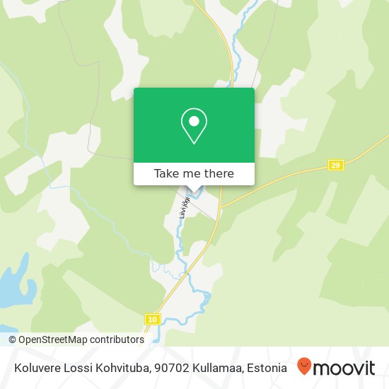 Карта Koluvere Lossi Kohvituba, 90702 Kullamaa