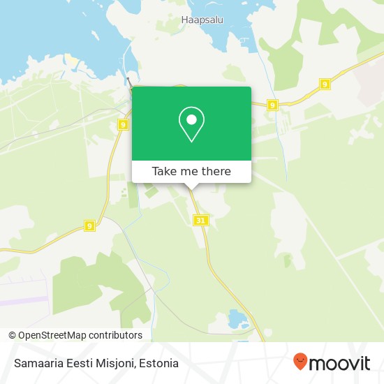 Samaaria Eesti Misjoni, Lihula maantee 90510 Haapsalu map