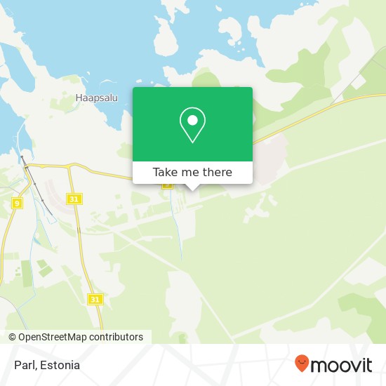 Карта Parl, Rannarootsi tee 90401 Ridala vald