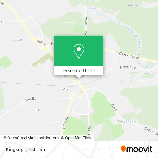 Карта Kingsepp