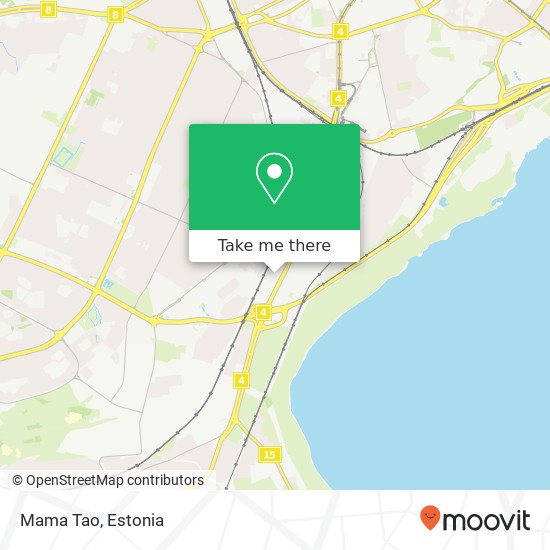 Mama Tao, Pärnu maantee 11317 Tallinn map