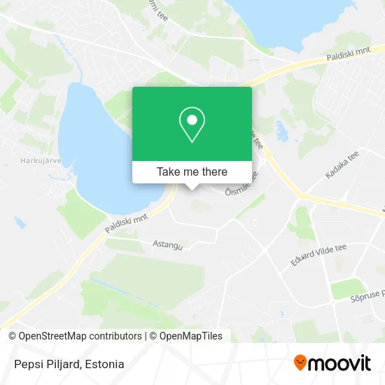 Pepsi Piljard map