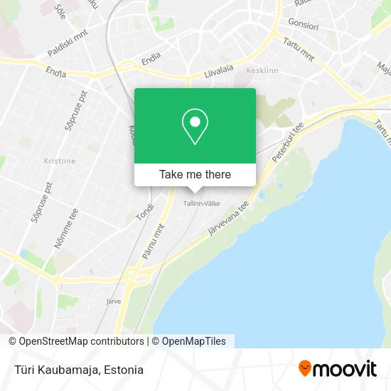 Türi Kaubamaja map