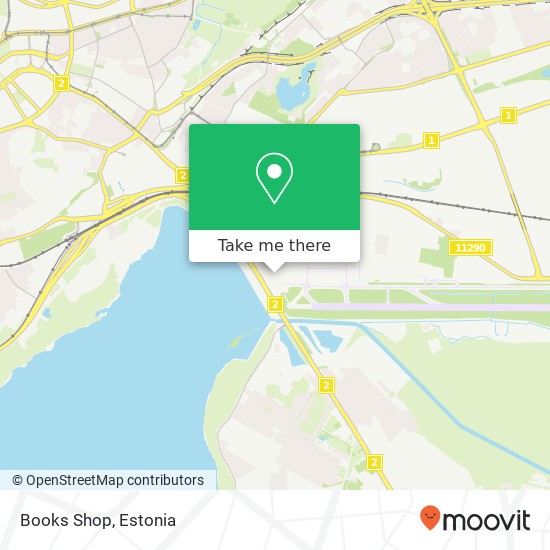 Books Shop map