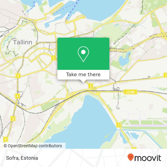 Sofra, Tartu maantee 10112 Tallinn map