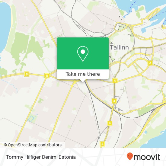 Tommy Hilfiger Denim, Endla 45 10615 Tallinn map