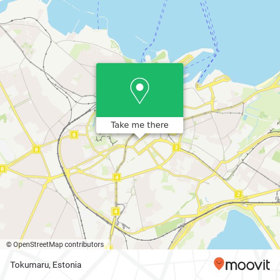 Карта Tokumaru, Estonia puiestee 9 10148 Tallinn