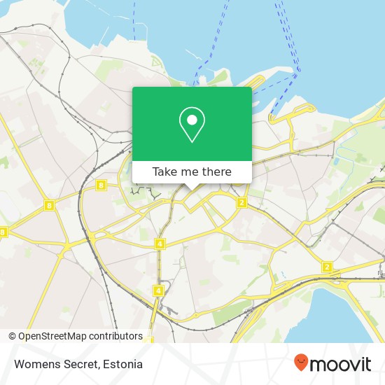 Womens Secret, Estonia puiestee 9 10148 Tallinn map