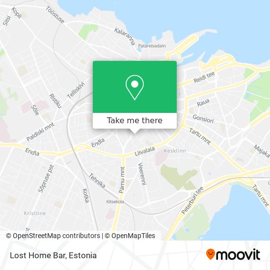 Карта Lost Home Bar