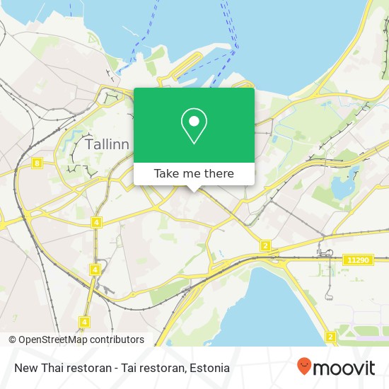 New Thai restoran - Tai restoran, Lastekodu 9 10113 Tallinn map