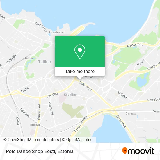 Карта Pole Dance Shop Eesti