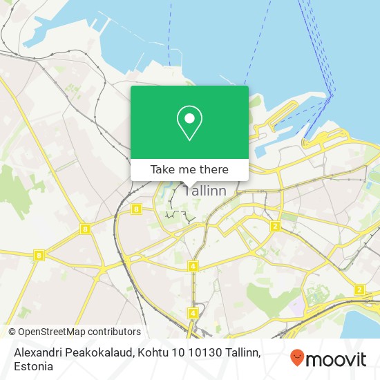 Alexandri Peakokalaud, Kohtu 10 10130 Tallinn map