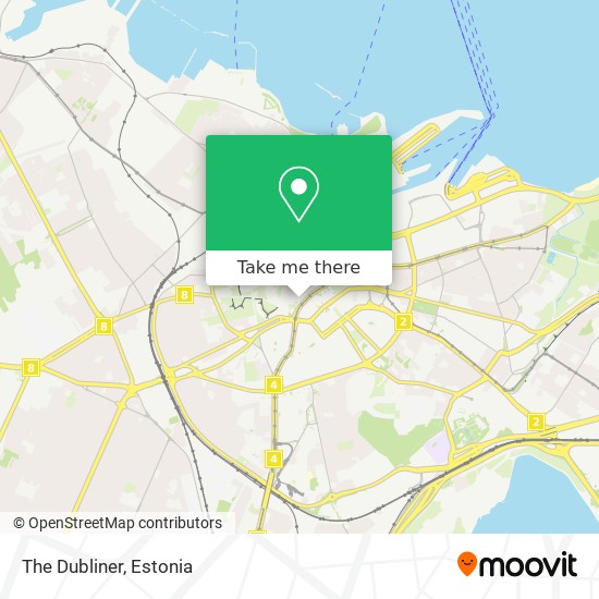 Карта The Dubliner