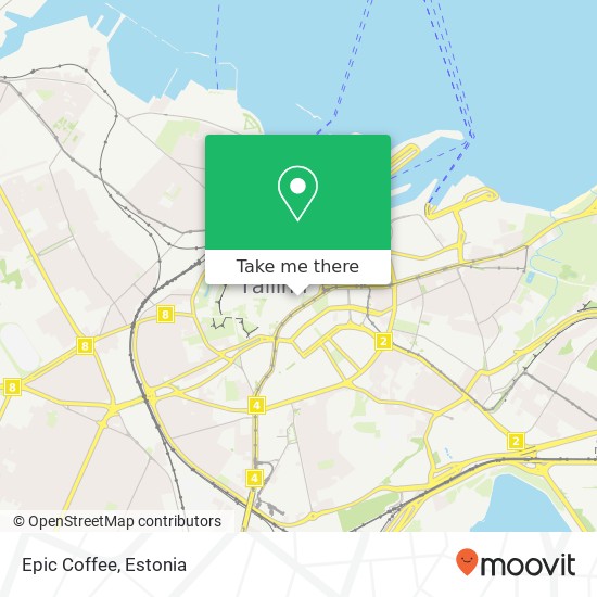 Epic Coffee, Müürivahe 36 10140 Tallinn map