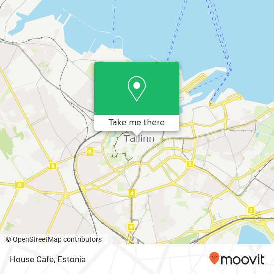 House Cafe, Raekoja plats 8 10146 Tallinn map