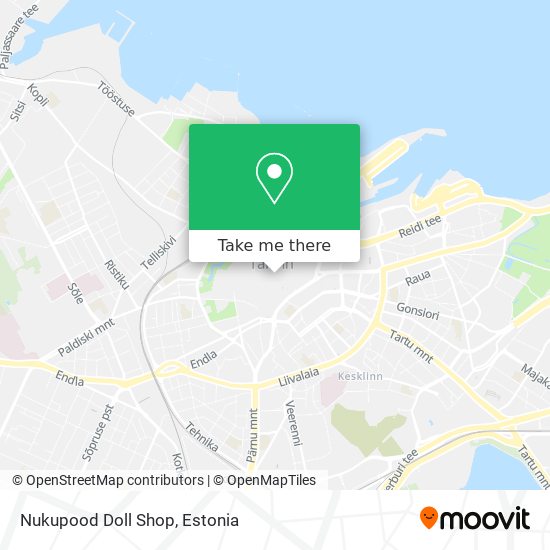 Nukupood Doll Shop map