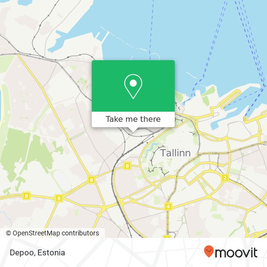 Карта Depoo, Telliskivi 62 10412 Tallinn