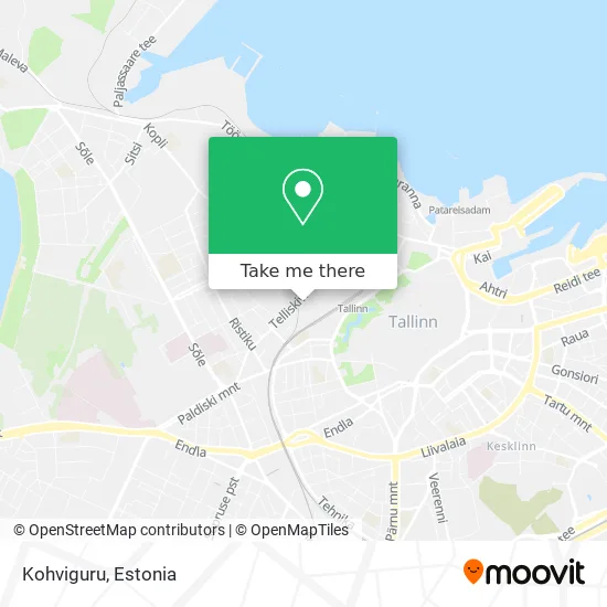 Карта Kohviguru