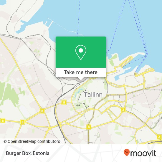Burger Box, Kopli 4 10412 Tallinn map