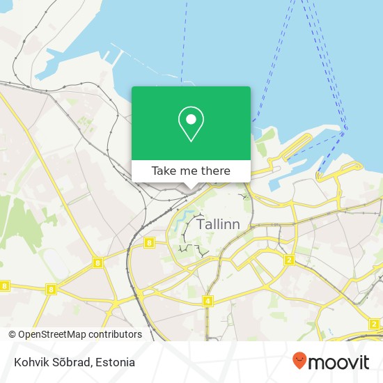 Kohvik Sõbrad, Kopli 2c 10412 Tallinn map