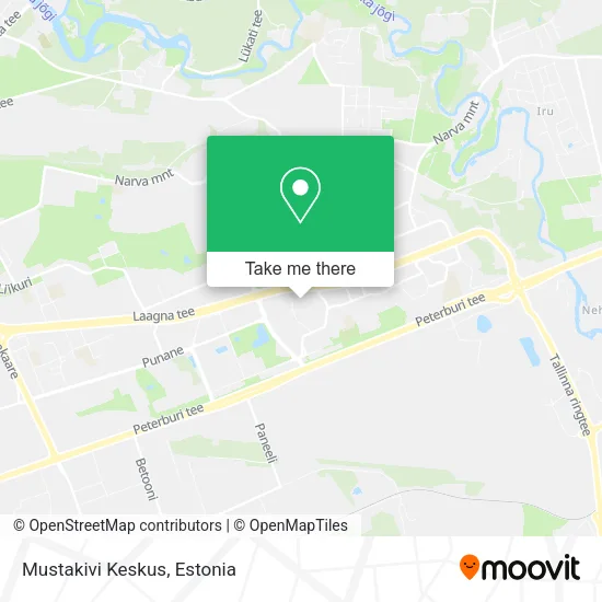 Mustakivi Keskus map