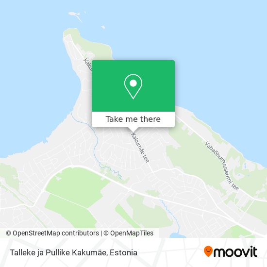 Talleke ja Pullike Kakumäe map