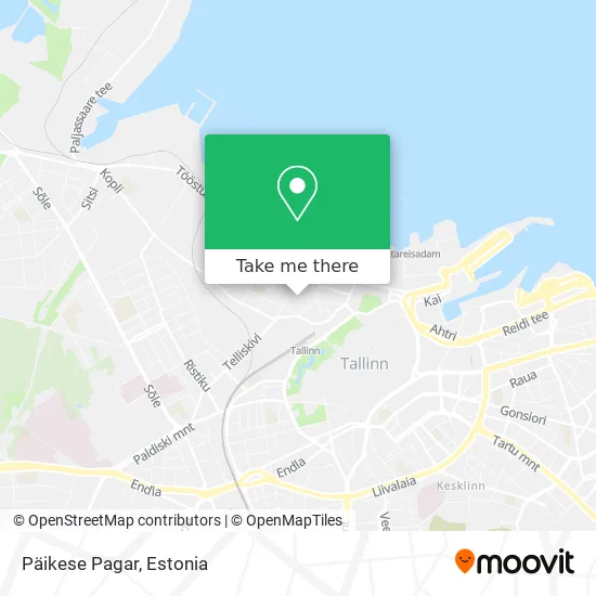 Карта Päikese Pagar